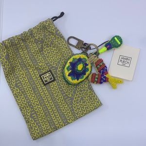 JAMIN PUECH PARIS Accessories - Maracas Beaded Sequin Keychain JAMIN PUECH PARIS Accessories - Maracas Beaded Sequin Keychain